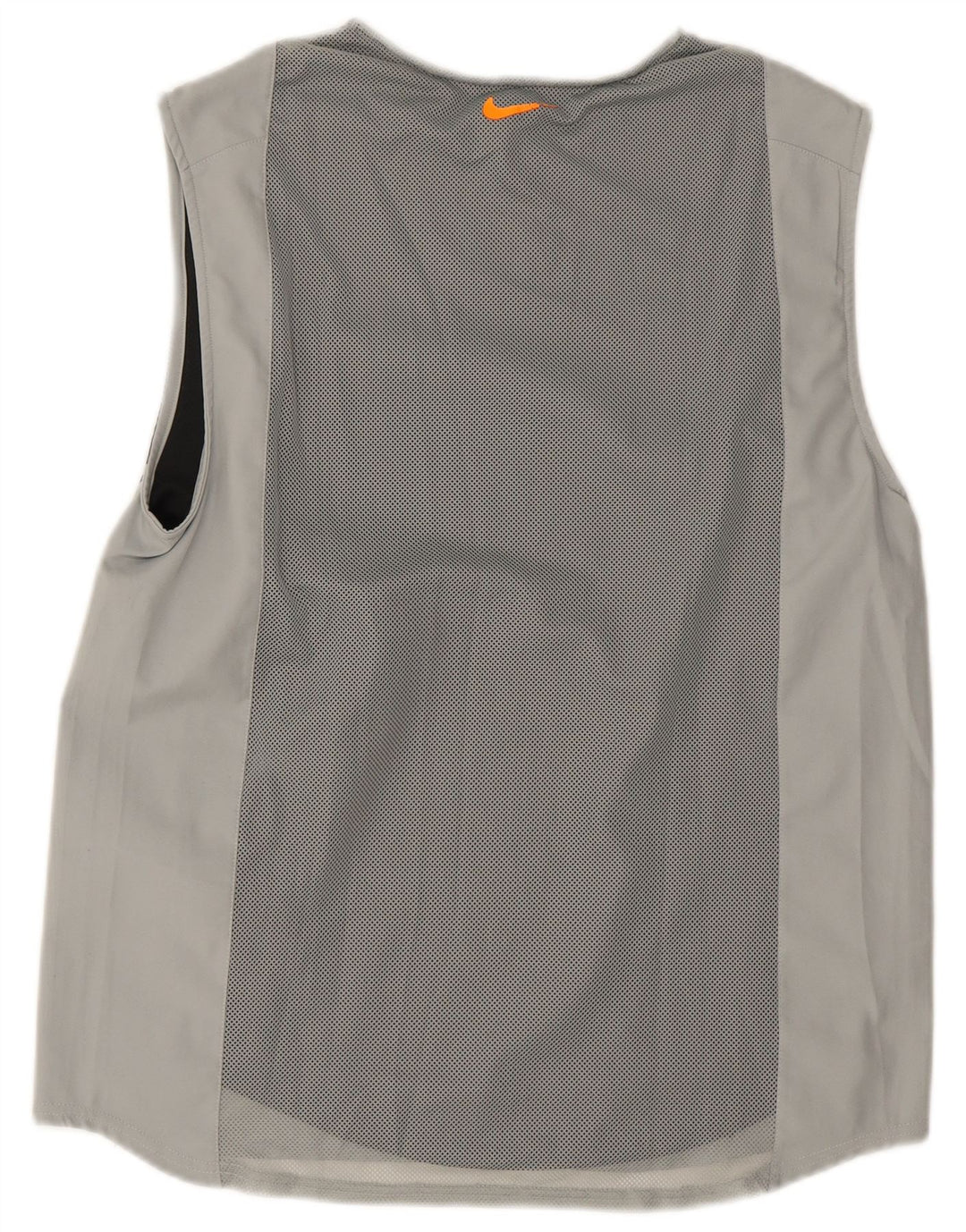 Nike ανδρικό γιλέκο τοπ UK 39/41 μεσαίου γκρι πολυεστέρας
