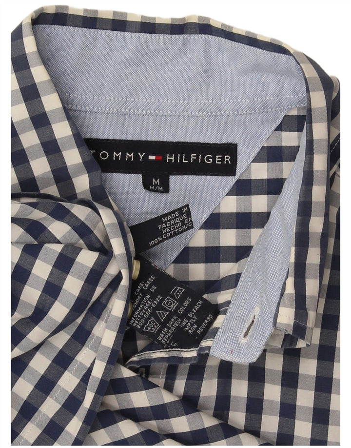 Ανδρικό πουκάμισο Tommy Hilfiger, Βαμβακερό, μεσαίο, μπλε ναυτικό