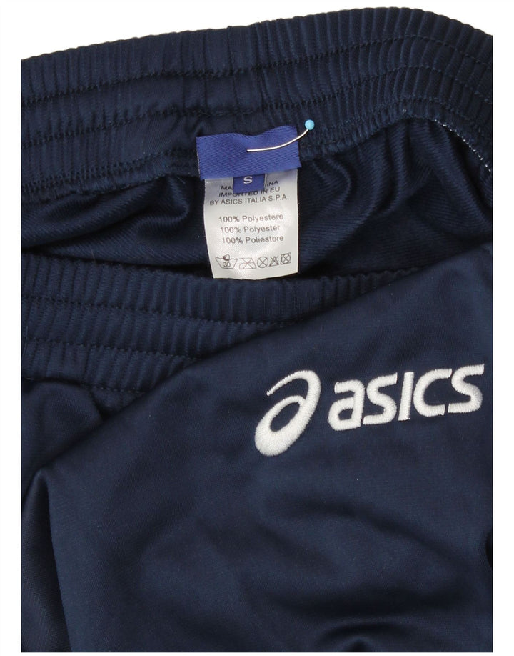 Παντελόνι ανδρικής φόρμας Asics Small Navy Blue Polyester