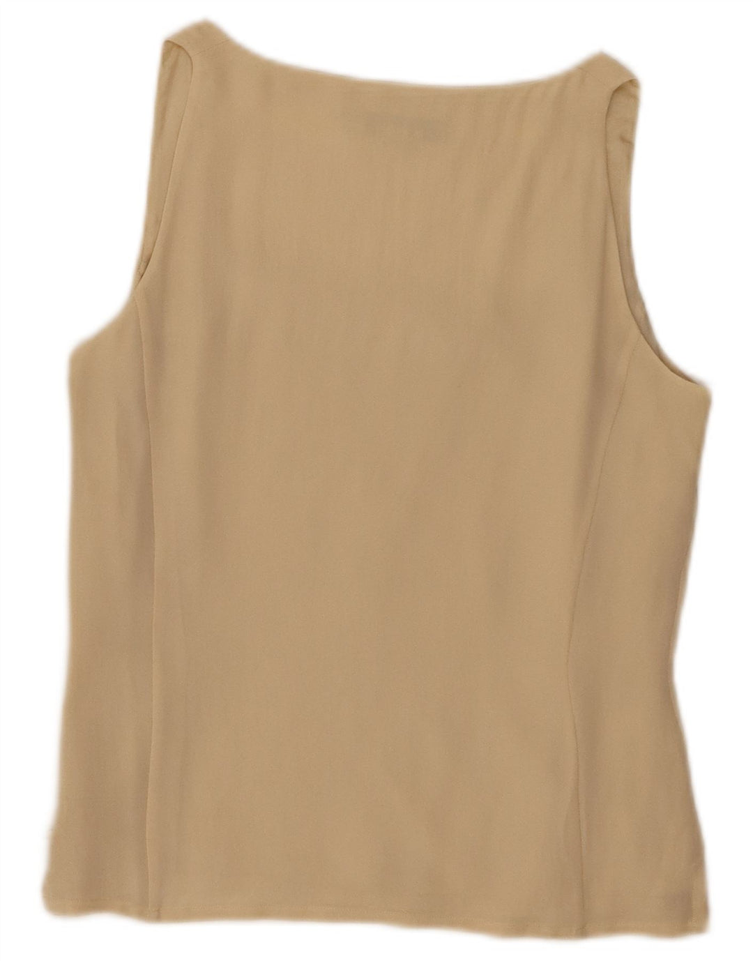 Blunauta Γυναικεία Αμάνικη Μπλούζα Top IT 42 Medium Beige Silk