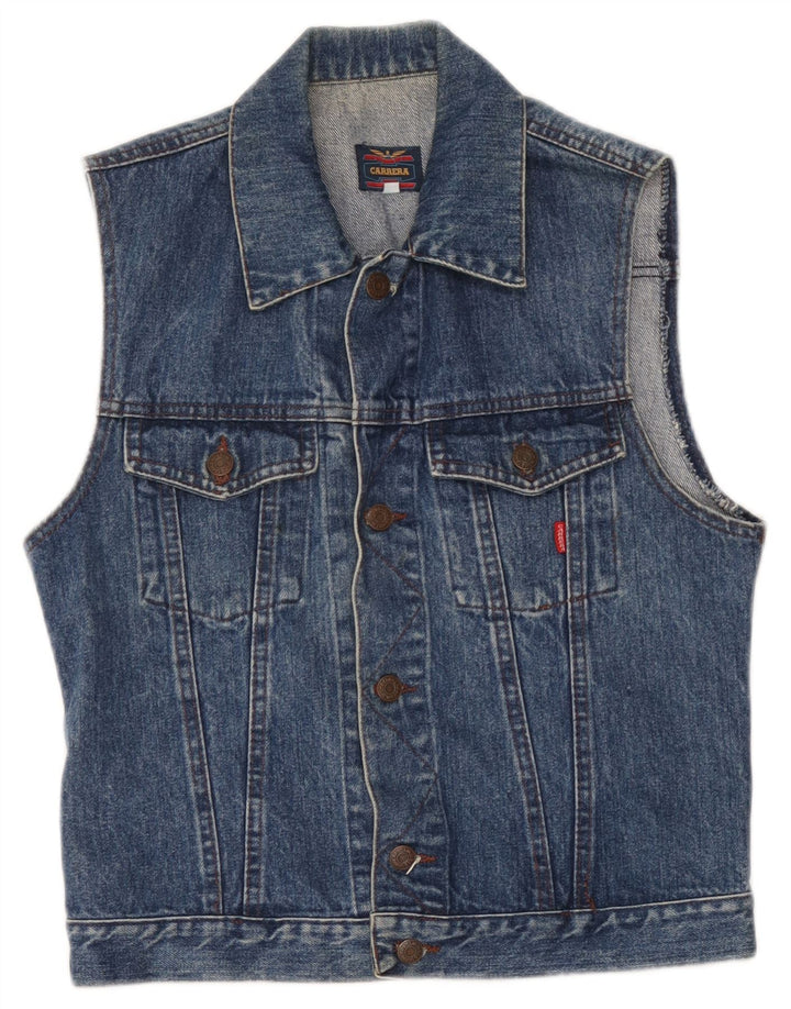 Carrera Ανδρικό Τζιν Gilet UK 36 Small Blue