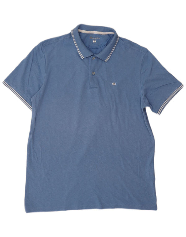 Champion Ανδρικό πουκάμισο Polo Easy Fit XL Μπλε βαμβακερό
