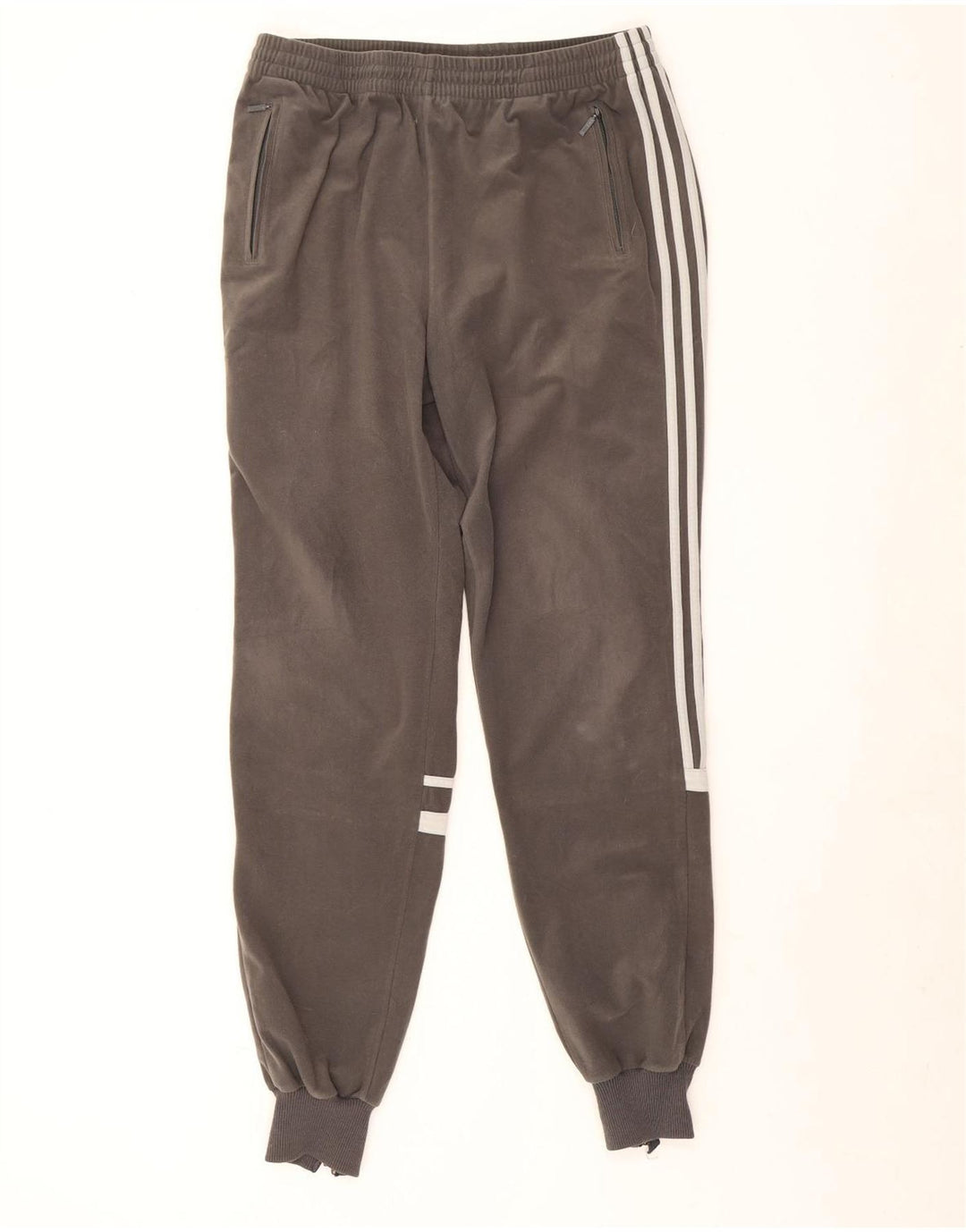 Adidas Ανδρική φόρμα βελούδινης φόρμας Joggers μεγάλο γκρι πολυεστέρα