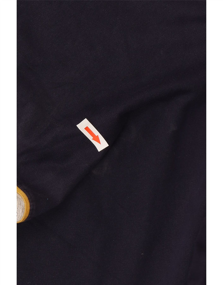 Zara Γυναικεία φόρμα παντελόνι UK 12 Medium Navy Blue Colourblock