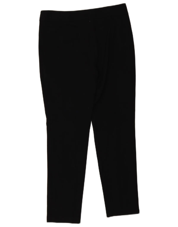 Marks & Spencer Γυναικείο κωνικό casual παντελόνι UK 12 Medium W32 L30 μαύρο