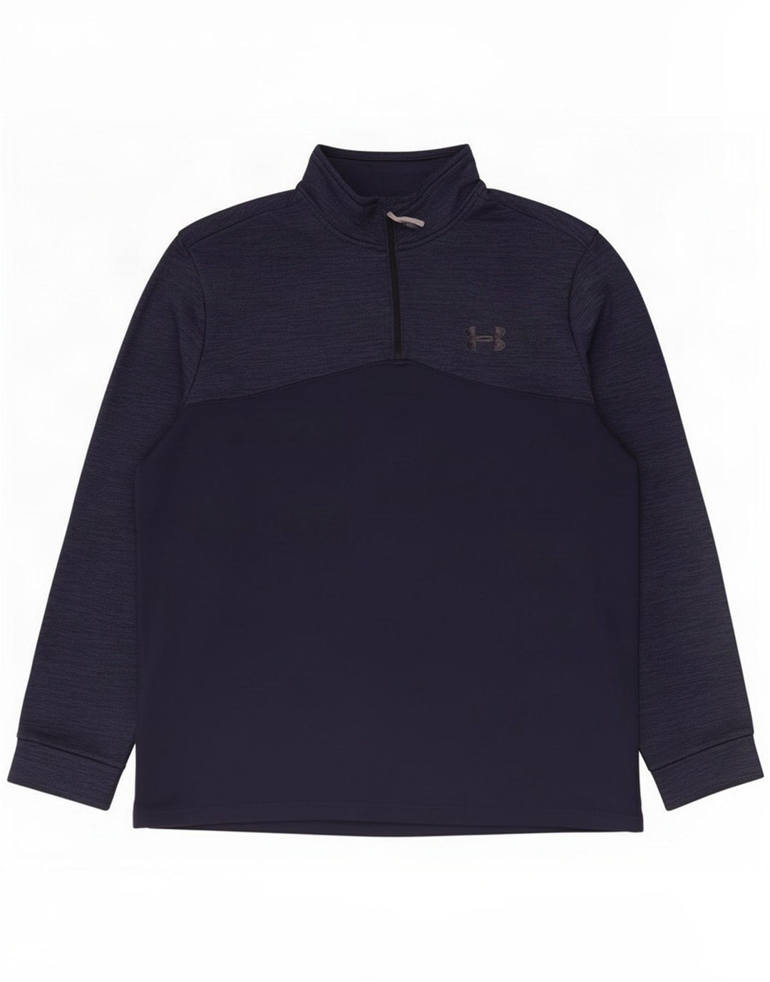 Ανδρική φόρμα πουλόβερ με φερμουάρ Under Armor Top XL Navy Blue Flecked