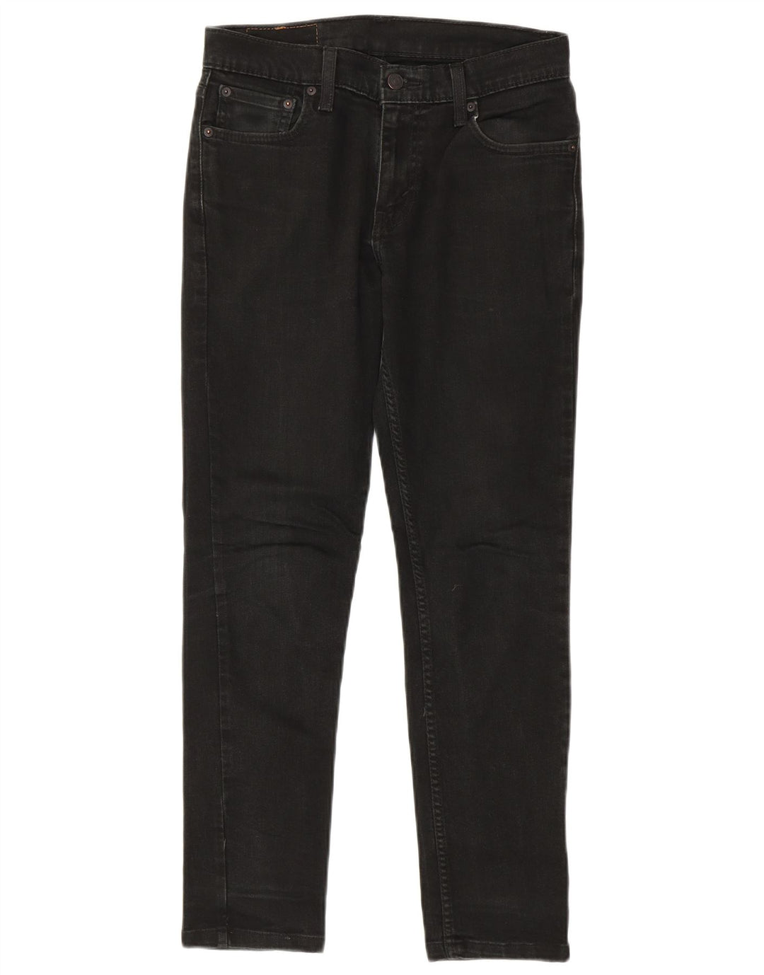 Levi's Mens 511 Slim Jeans W30 L29 Μαύρο βαμβακερό