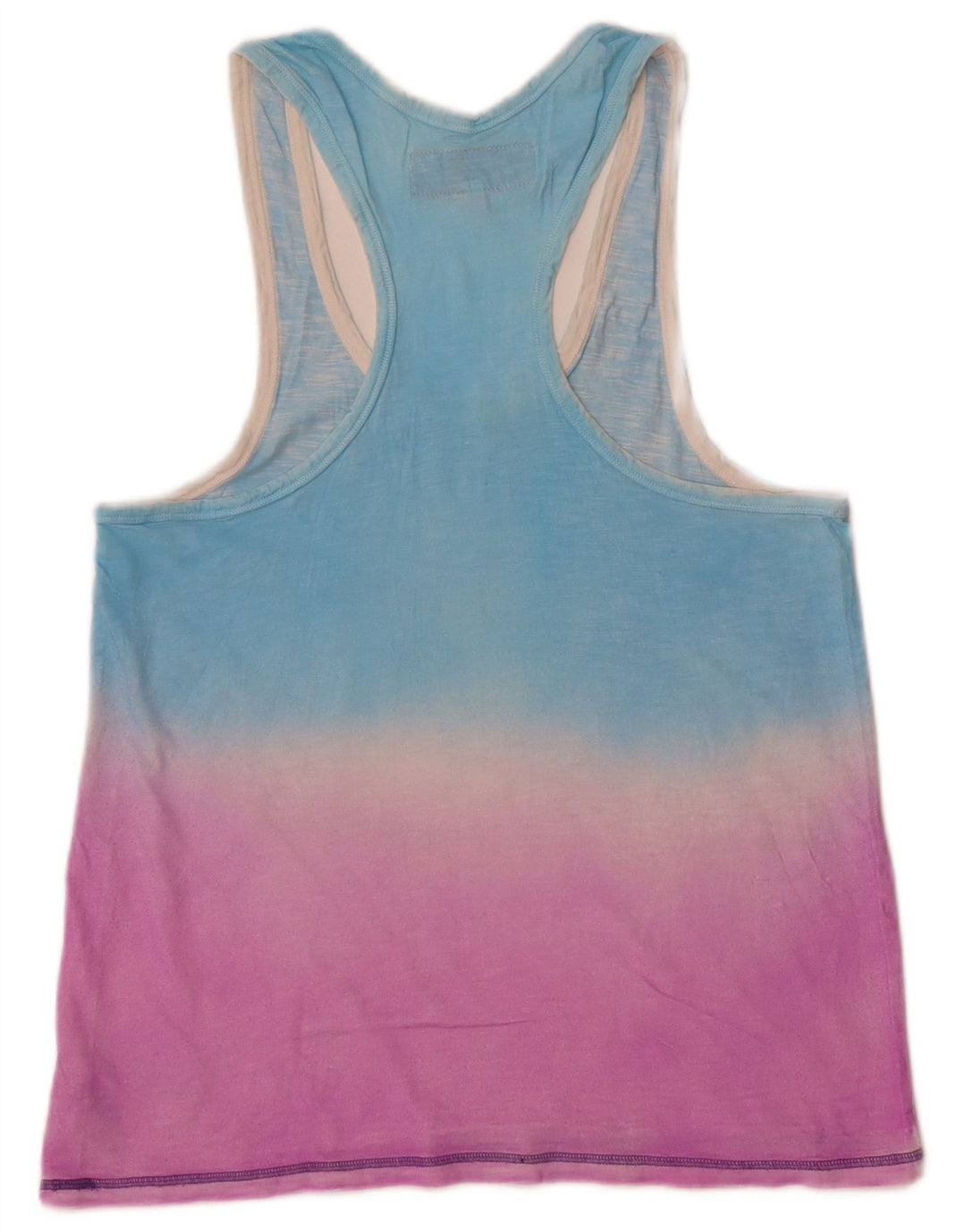 Ανδρικό γραφικό γιλέκο Superdry Μπλουζάκι από βαμβακερό μικρό μπλε χρώμα