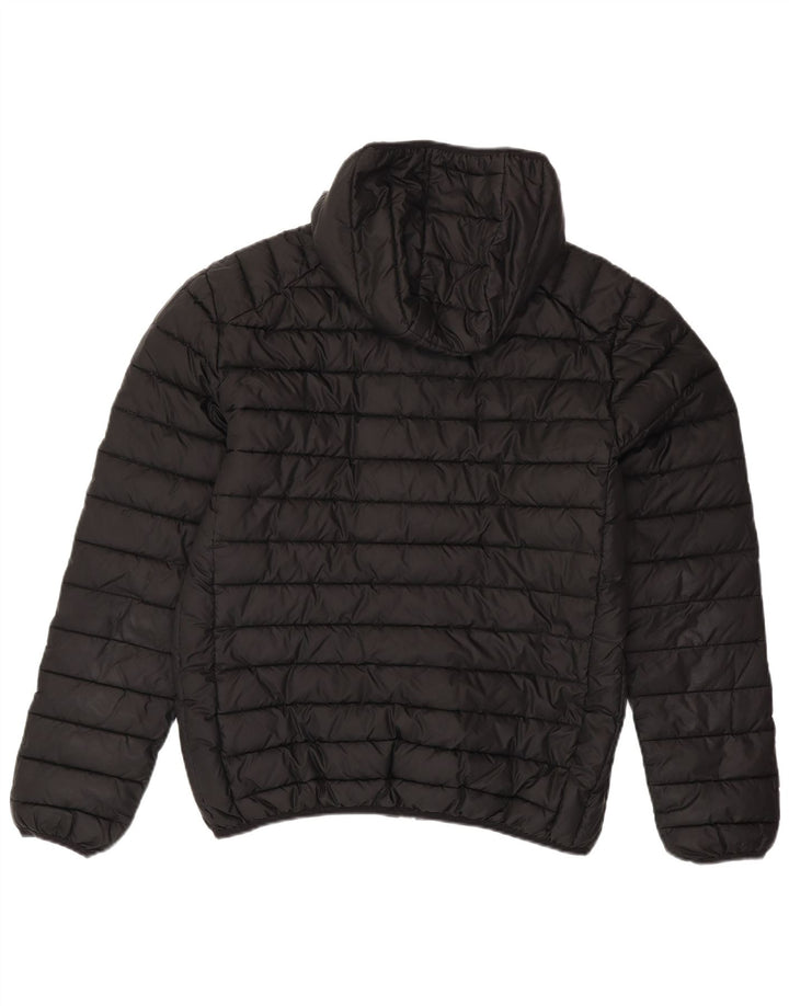 Ανδρικό μπουφάν με κουκούλα ELLESSE UK 40 Large Black Polyester