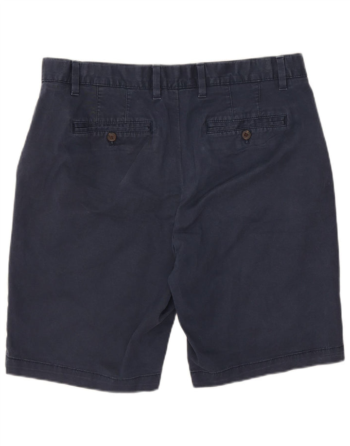 John Lewis Ανδρικό κανονικό σορτς chino W36 μεγάλο ναυτικό βαμβακερό