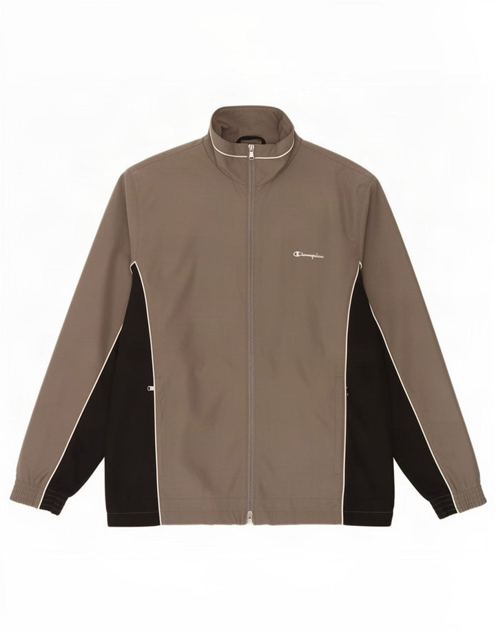 Ανδρική φόρμα Champion Top Jacket Small Grey Colourblock Polyester