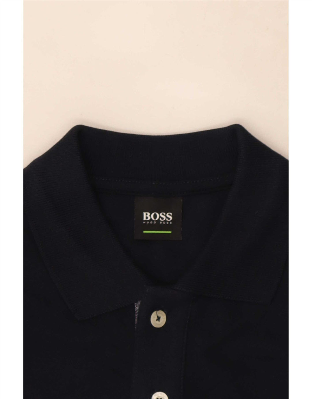 Ανδρικό μπλουζάκι πόλο Hugo Boss, μεσαίο ναυτικό μπλε