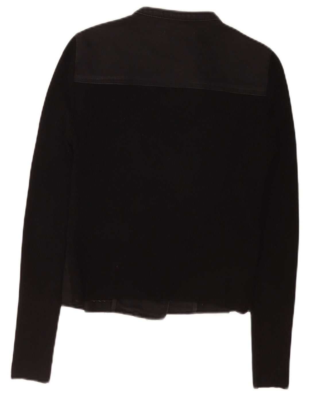 Karen Millen Γυναικείο Crop Biker Jacket US 1 2XS Μαύρο