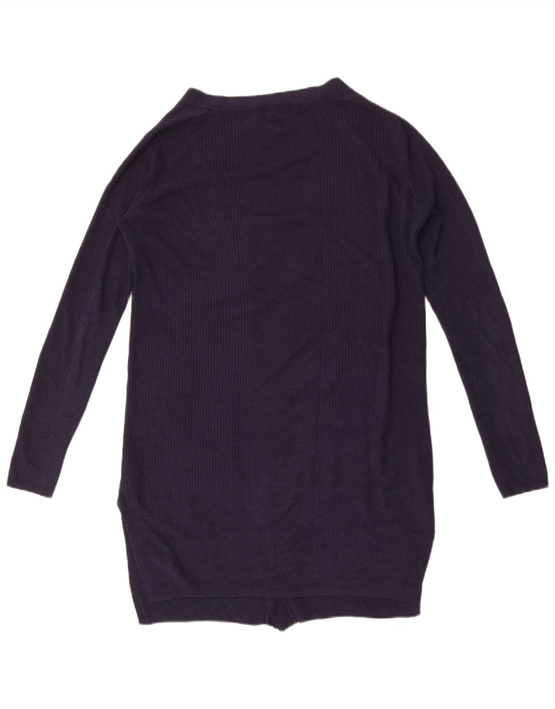 Marks & Spencer Γυναικείο πουλόβερ Longline Cardigan UK 14 Medium Navy Blue