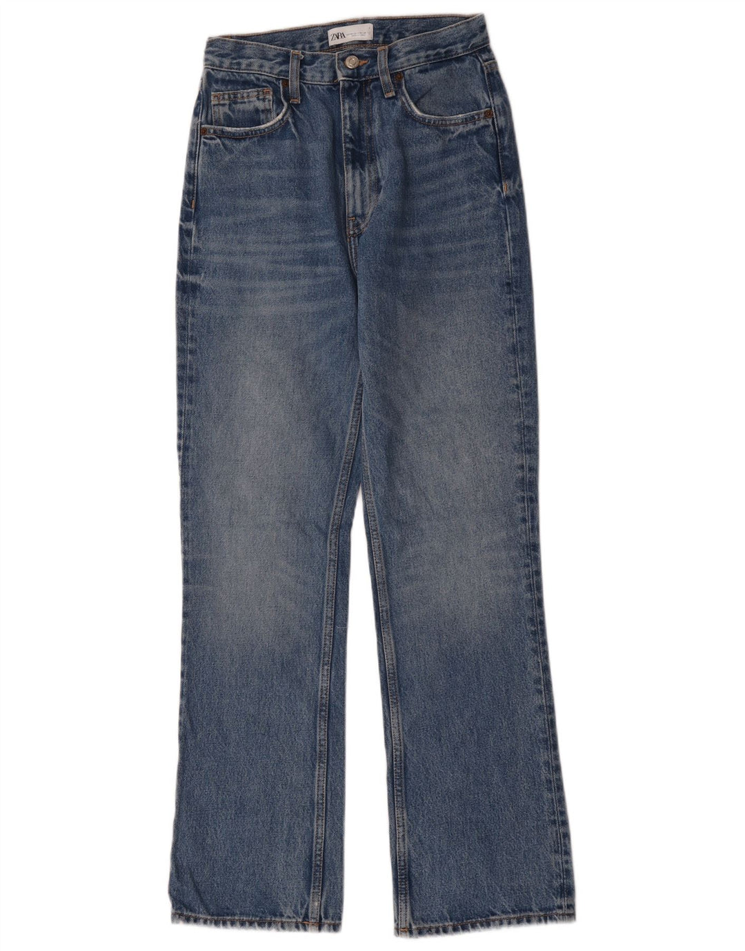 Zara Γυναικείο Bootcut Jeans EU 34 2XS W24 L30 Blue
