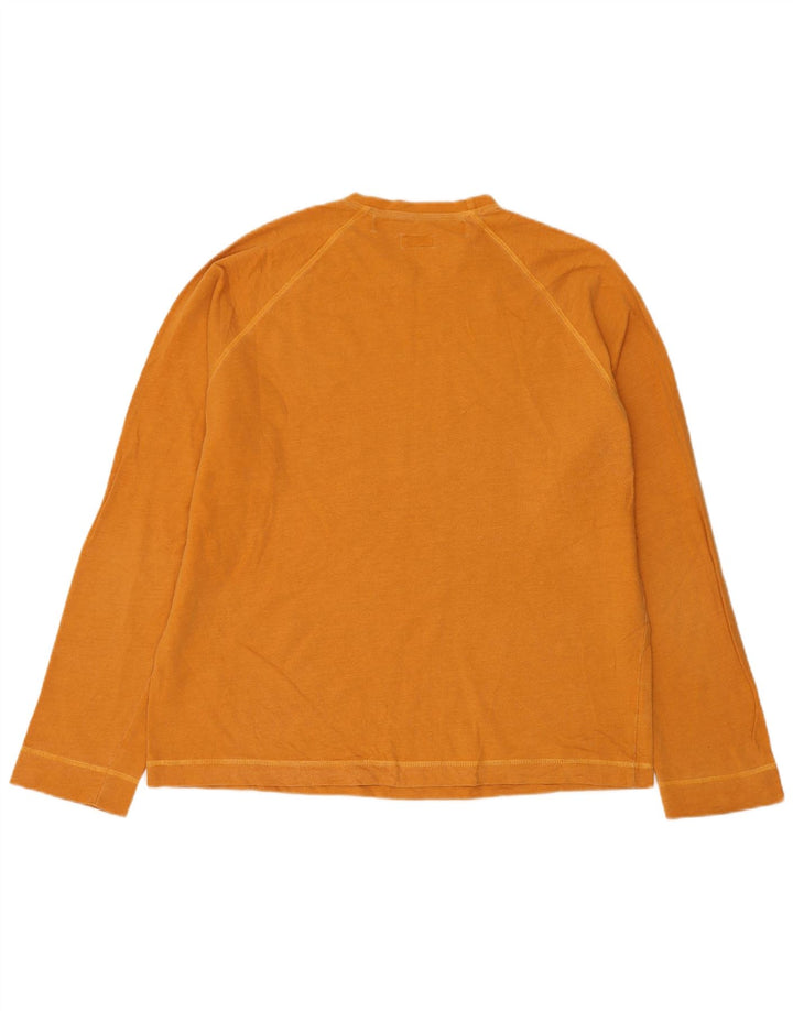 STEFANEL Ανδρικό Φούτερ Jumper XL Πορτοκαλί Βαμβακερό