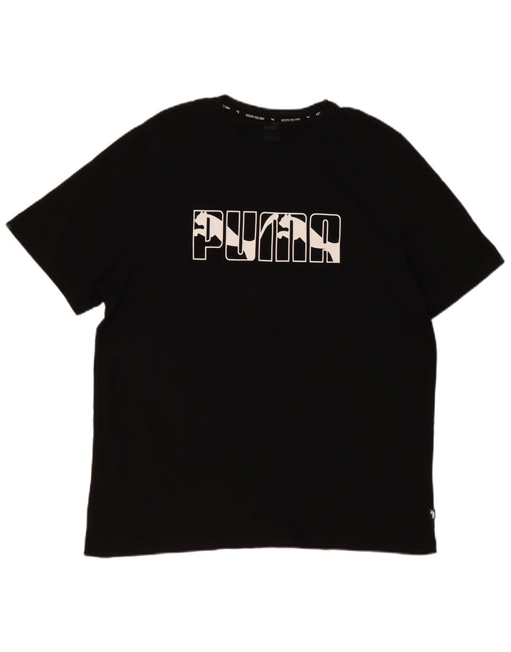 Ανδρικό γραφικό μπλουζάκι Puma Top XL Μαύρο