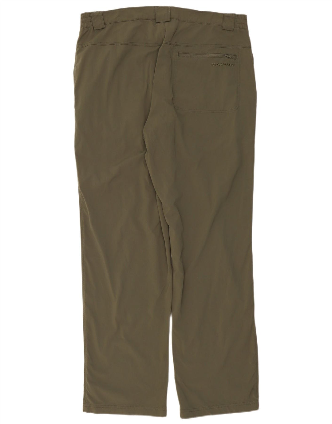 MAMMUT Ανδρικό ίσιο παντελόνι πεζοπορίας IT 54 2XL W36 L32 Khaki Nylon