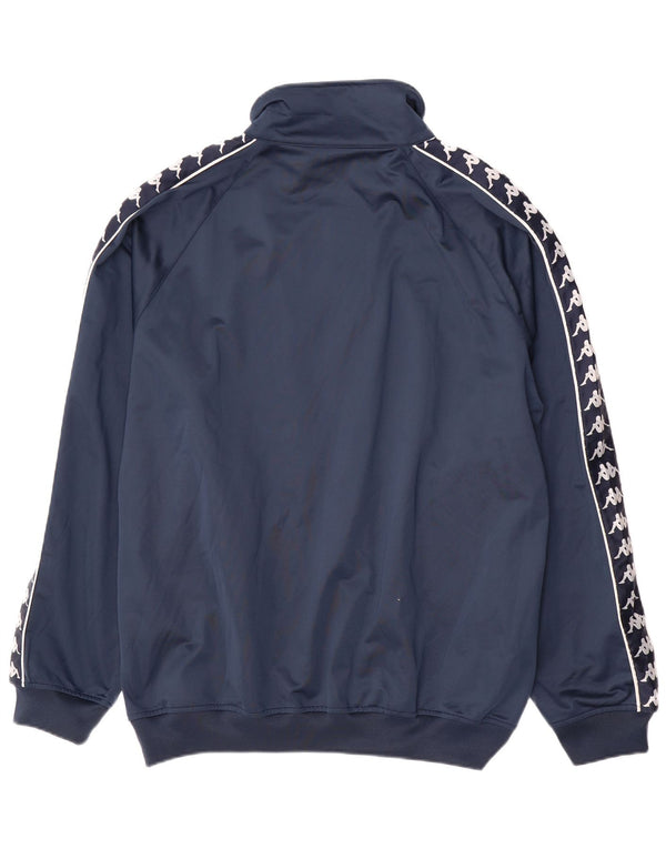 Ανδρική φόρμα γυμναστικής γραφική KAPPA Top Jacket 2XL Navy Blue Colourblock