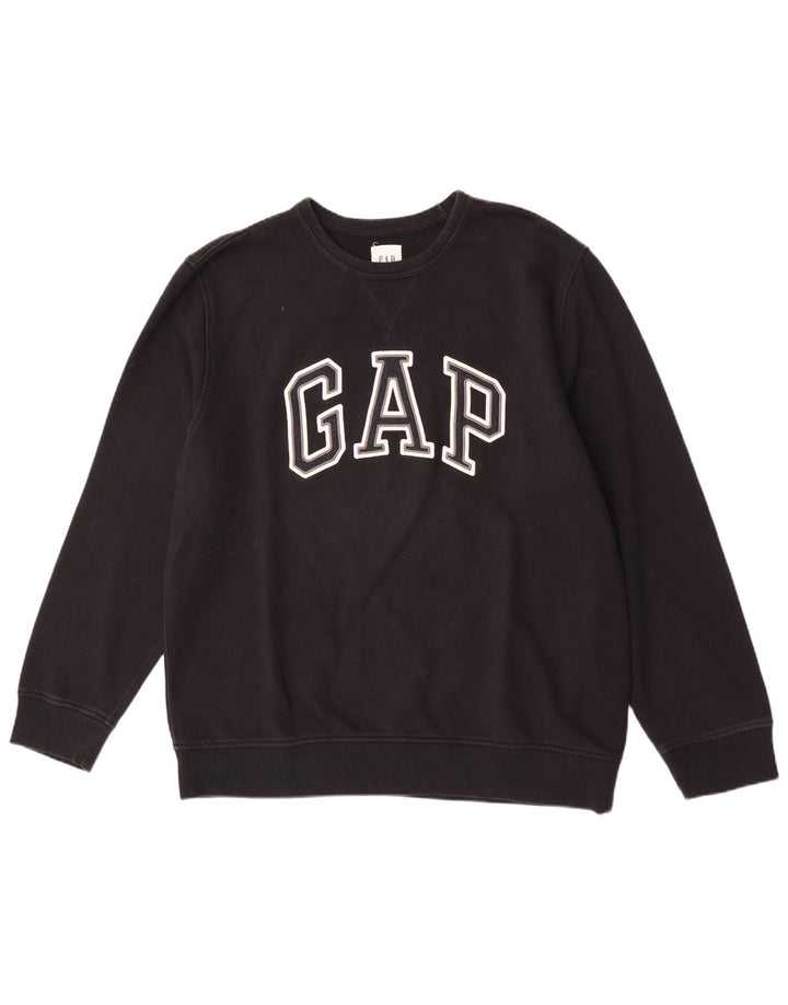 Ανδρικό γραφικό φούτερ Gap Jumper XL Μαύρο βαμβακερό