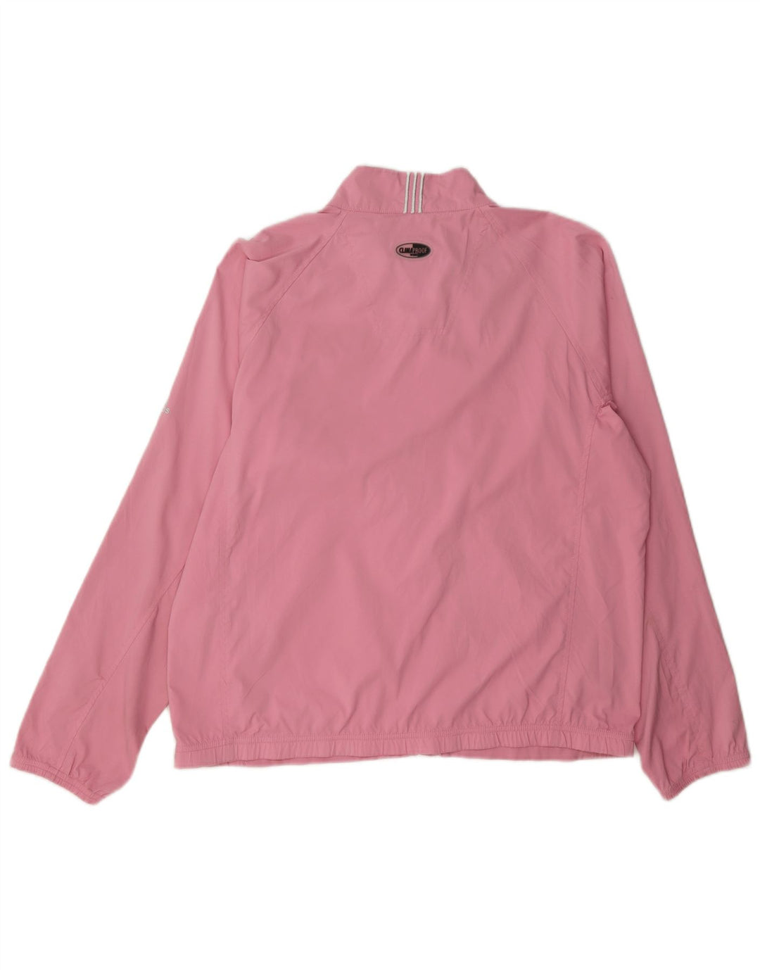 Γυναικεία αθλητική φόρμα Adidas Clima Proof Top Jacket UK 14 Medium Pink Polyester