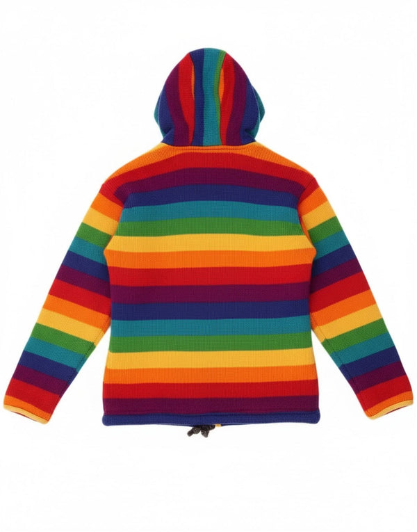 Vintage Γυναικεία Ζακέτα UK 12 Μεσαία Πολύχρωμη Πολύχρωμη