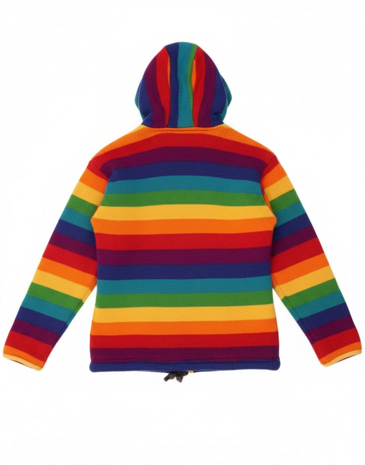 Vintage Γυναικεία Ζακέτα UK 12 Μεσαία Πολύχρωμη Πολύχρωμη