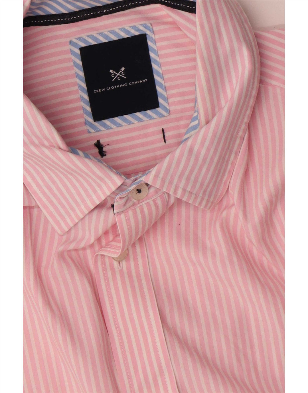 Ανδρικό πουκάμισο Crew Clothing με μεγάλο ροζ ρίγες