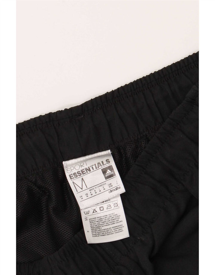 Ανδρικό σορτς Adidas Climalite από μεσαίο μαύρο πολυεστέρα
