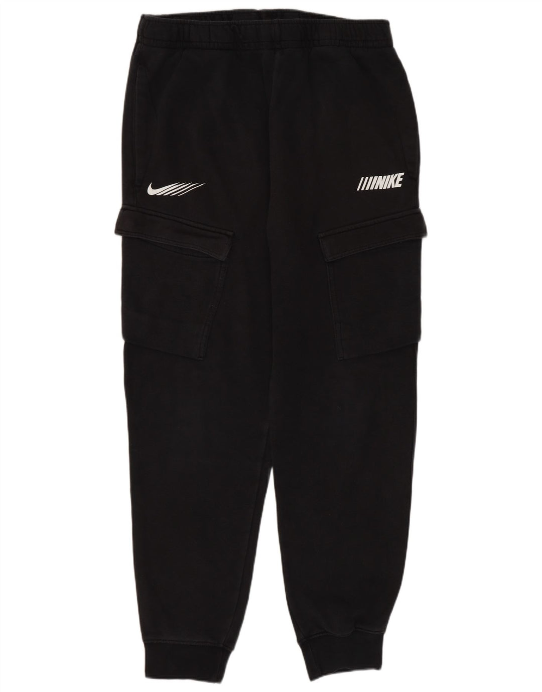 Ανδρικές φόρμες Nike Graphic Cargo Παντελόνια Joggers Μεσαίο μαύρο βαμβακερό