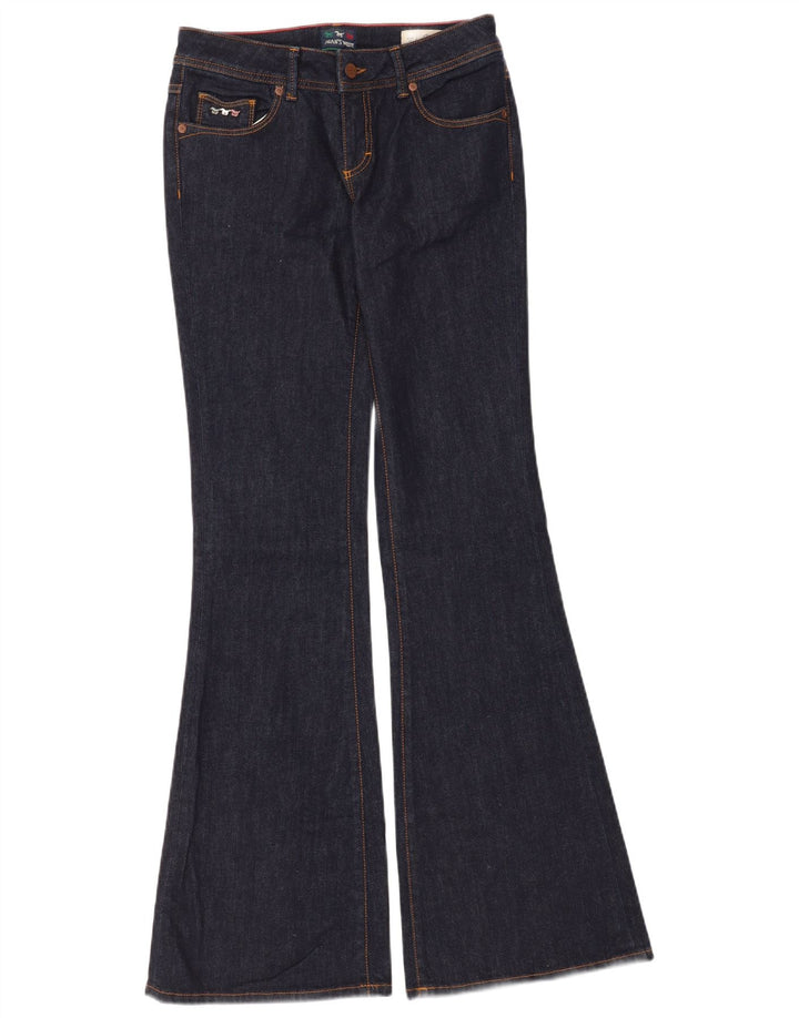 Jean's West Γυναικείο τζιν με φλάντζα W28 L34 Navy Blue Cotton