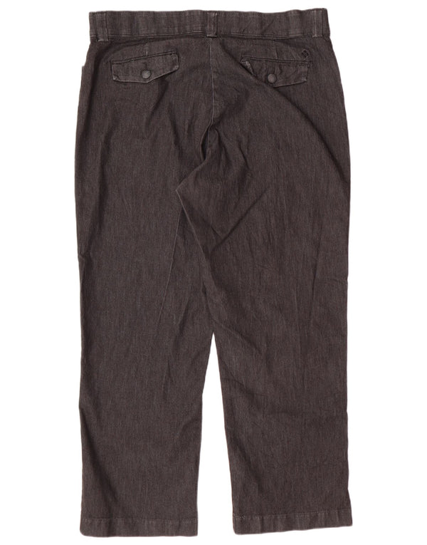 Γυναικείο Petite Straight Casual Παντελόνι LEE US 20 3XL W40 L28 Γκρι βαμβακερό