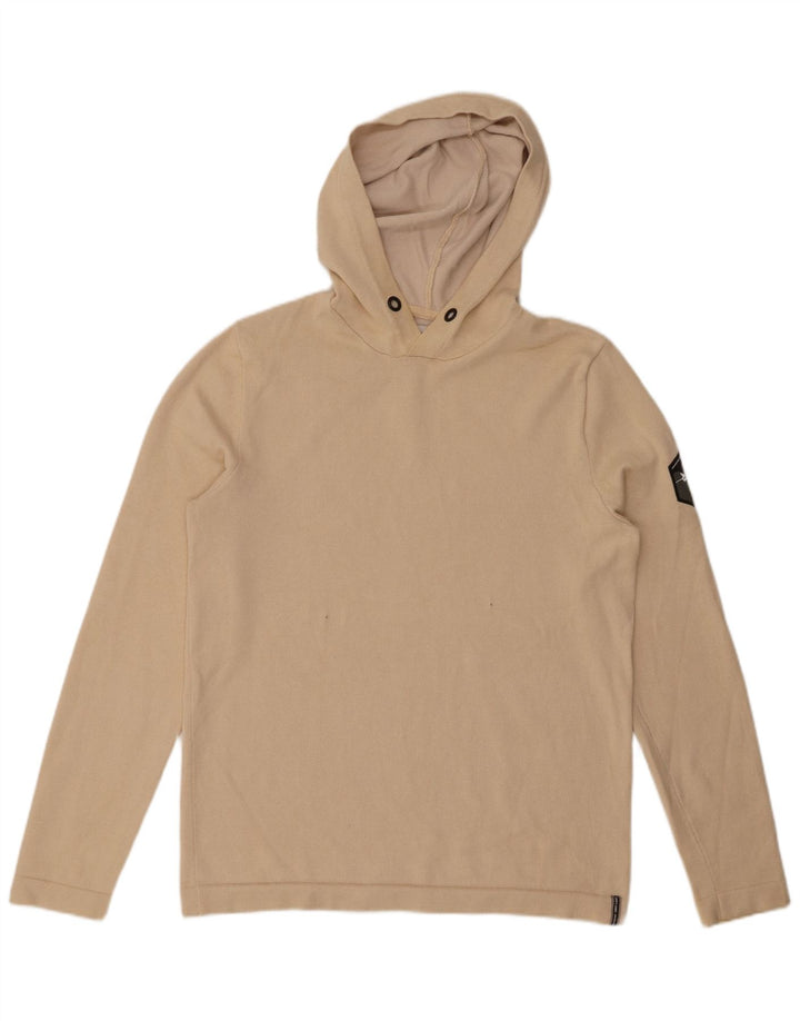 Ανδρικό πουλόβερ με κουκούλα JACK & JONES Μεσαίο Μπεζ