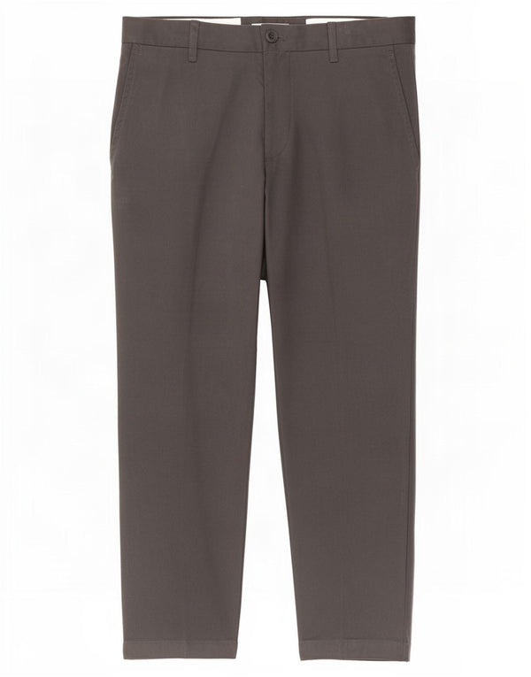 Zara Ανδρικό ίσιο παντελόνι Chino EU 40 Medium W31 L26 Γκρι βαμβακερό