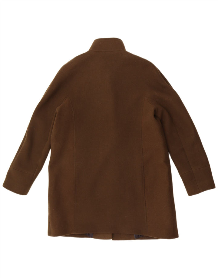 Hobbs Γυναικείο Παλτό UK 14 Μεγάλο Χακί Μαλλί