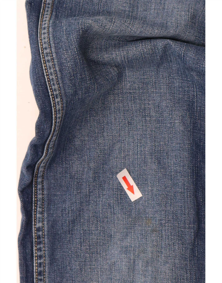 Wrangler Ανδρικό 4 RRB Slim Jeans W34 L34 Μπλε βαμβακερό