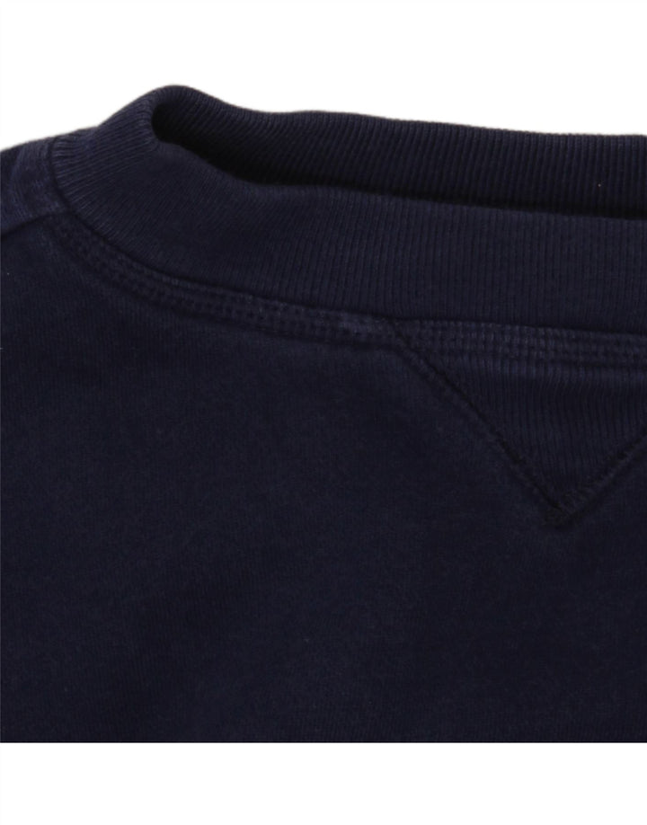 Helly Hansen Boys Γραφικό Φούτερ 15-16 ετών Ναυτικό Μπλε βαμβακερό