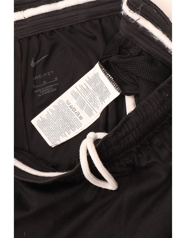 Γραφικό αθλητικό σορτς Nike ανδρικό Dri Fit, μεσαίο μαύρο πολυεστέρα