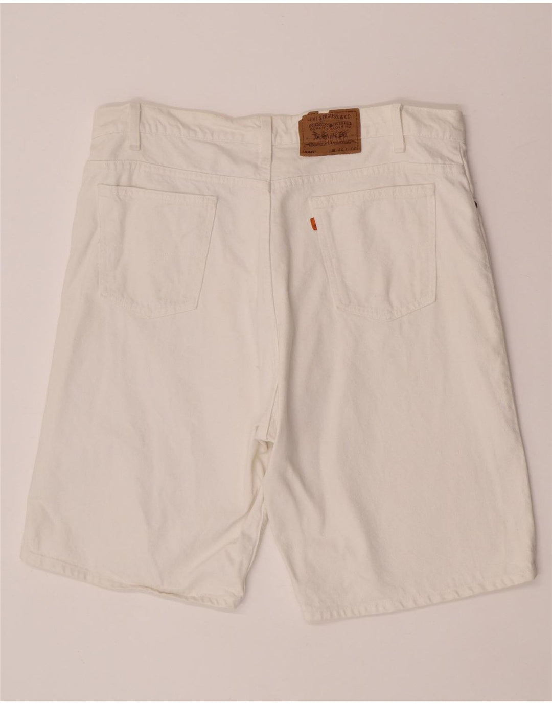 Ανδρικό τζιν σορτς Levi's 550 W40 XL Λευκό βαμβακερό