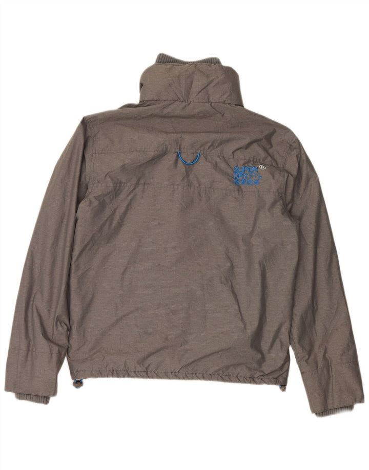 Ανδρικό SUPERDRY Windcheater Windbreaker Jacket UK 38 Medium Grey Nylon