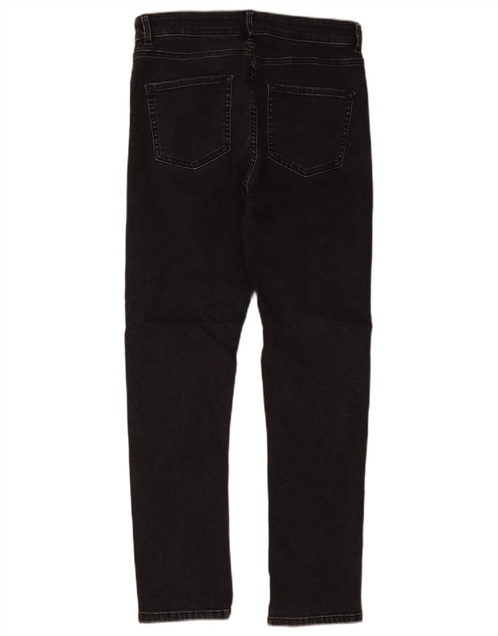 Marks & Spencer Γυναικεία Slim Jeans UK 12 Medium W30 L27 Γκρι βαμβακερό