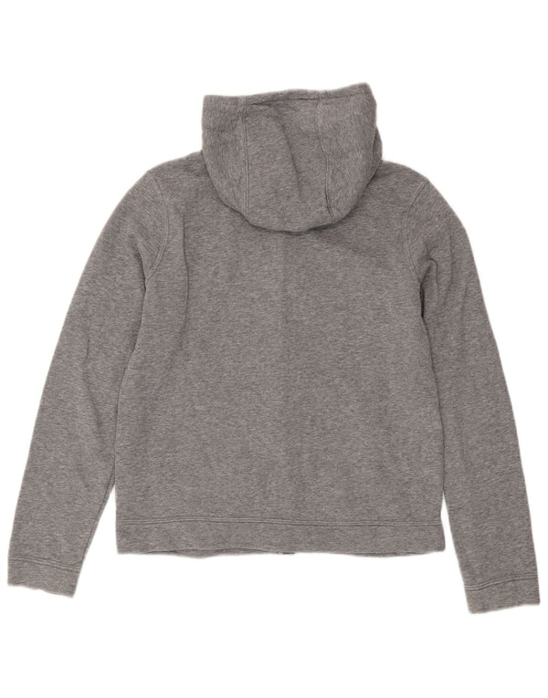 Nike Girls Zip Hoodie πουλόβερ 12-13 ετών, μεγάλο γκρι βαμβακερό