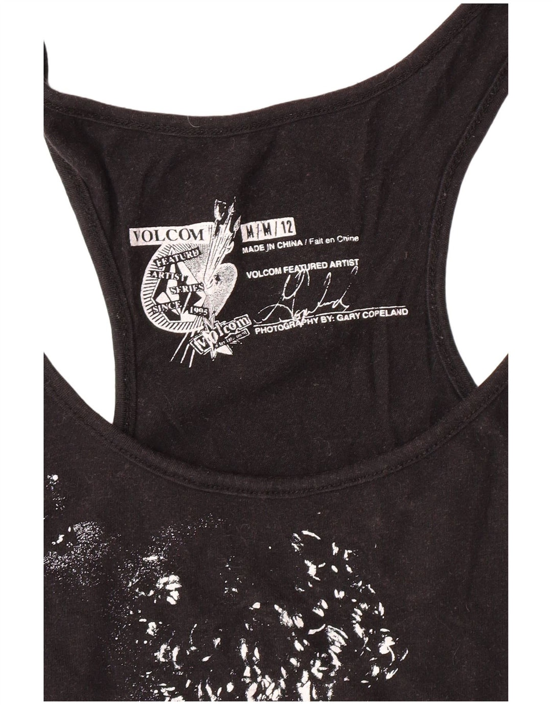 Γυναικείο γραφικό γιλέκο Volcom Top UK 12 Medium Black Rock