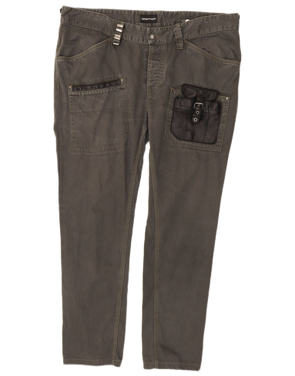Emporio Armani Ανδρικά Cargo Slim Jeans IT 56 2XL W40 L29 Γκρι βαμβακερό