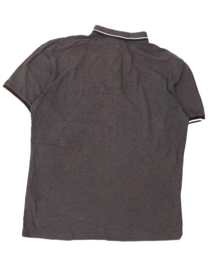 Ανδρικό πουκάμισο πόλο FILA XL Γκρι βαμβακερό