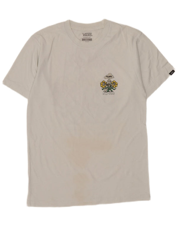 Ανδρικό T-Shirt Vans Classic Fit Top Small White