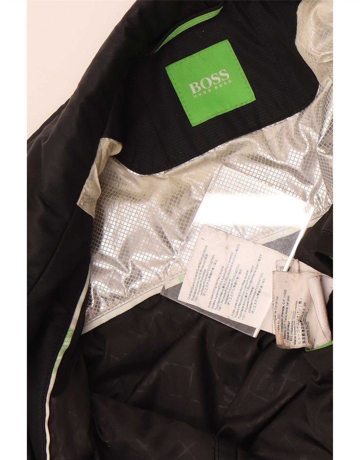 Ανδρικό μπουφάν Hugo Boss UK 38 Medium Μαύρο Πολυεστέρας