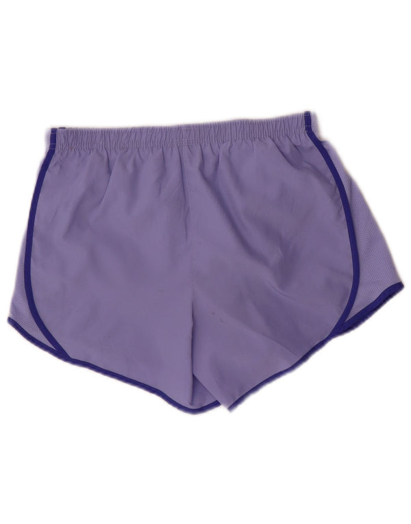 Αθλητικό σορτς Nike Girls Dri Fit 12-13 ετών μεγάλο μπλε πολυεστέρα
