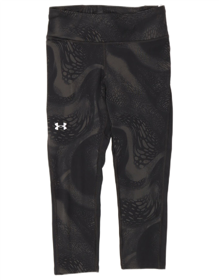 Under Armour Γυναικεία κολάν Capri Compression UK 10 Small Black Geometric
