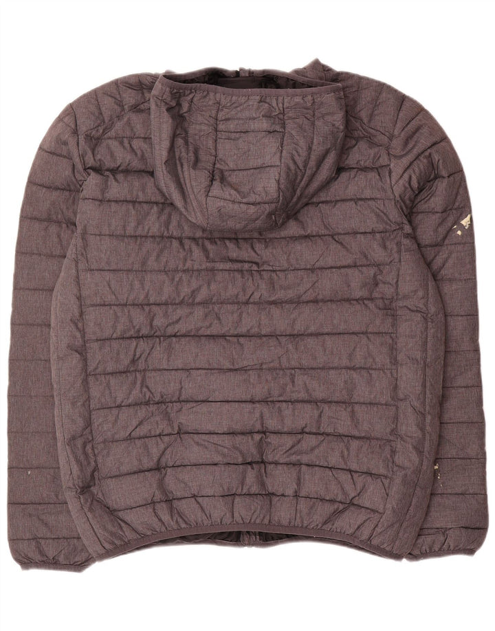 Ανδρικό μπουφάν με κουκούλα Ellesse UK 42 XL Grey Polyamide
